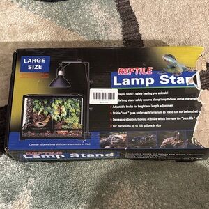 Reptile Lamp Stand NEW